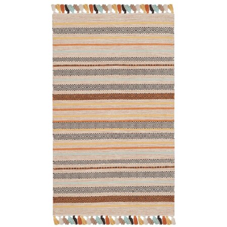Safavieh Montauk Hand Woven Small Rectangle Area Rug Beige & Multicolor - 3 x 5 ft. MTK901A-3